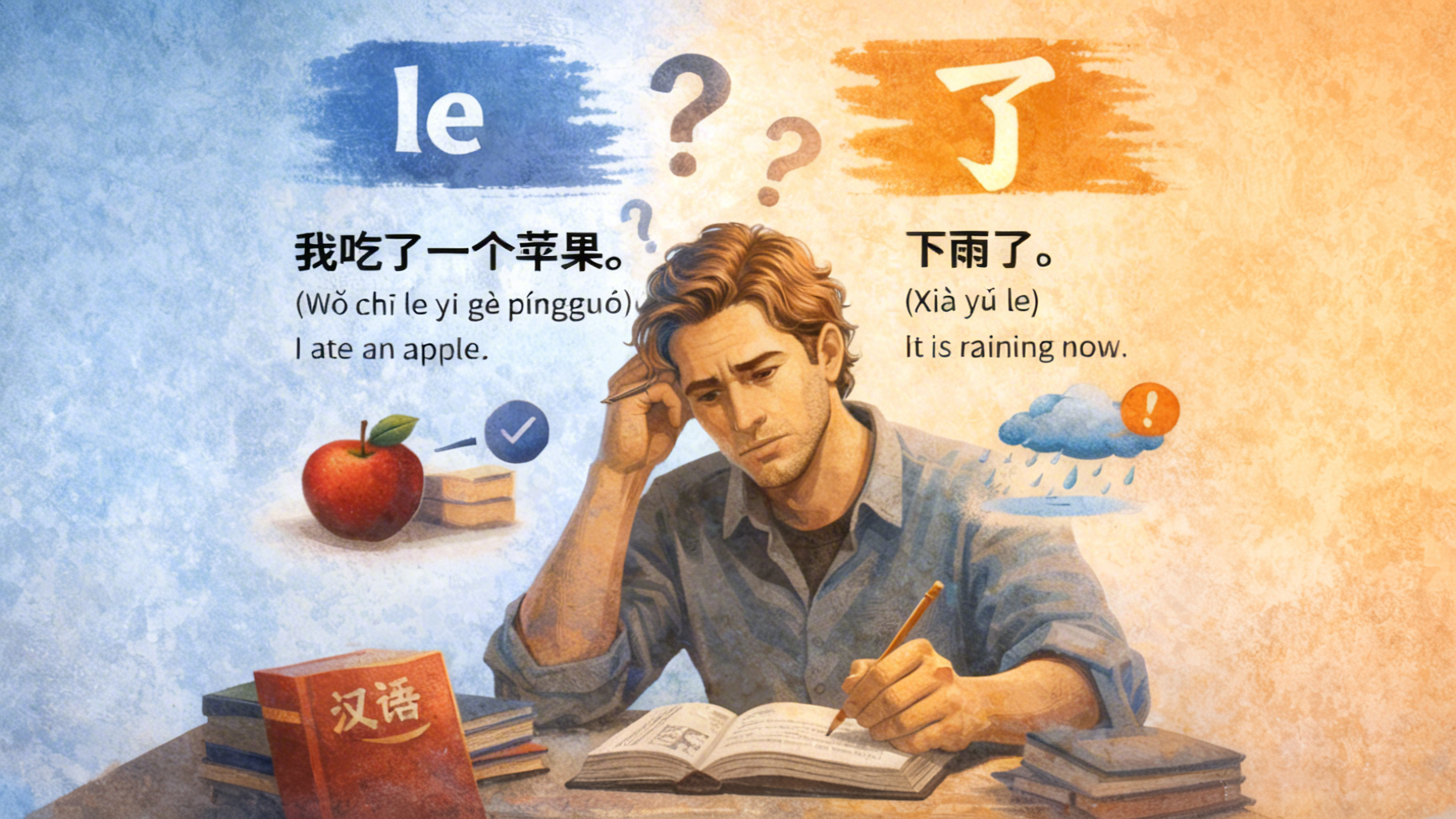 You Have Two“了”s